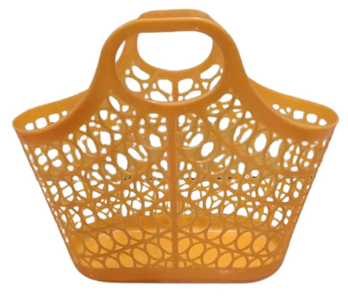 Pp Yellow Handle Basket