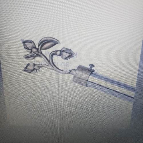 Zinc Curtain Bracket