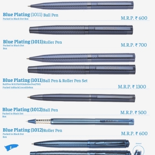 Blue planting series