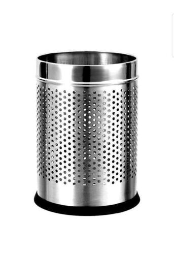 Stainless Steel Dustbin - Color: All