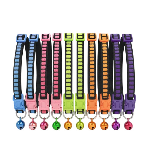 Strip Nylon Cat Collar