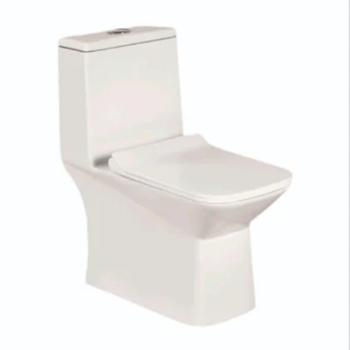 White Western Toilet