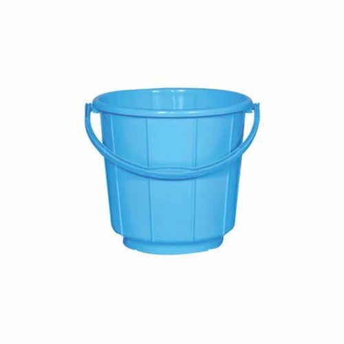 Blue Plastic Bucket