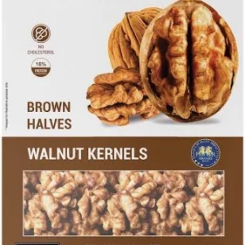 Brown Halves Walnut.