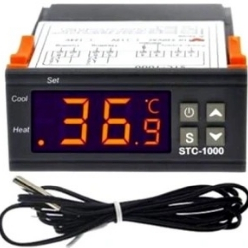 Digital temperature controler. 