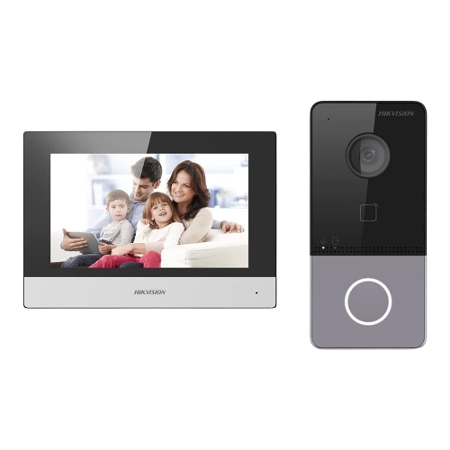 Digital White Video Door Phone Kit
