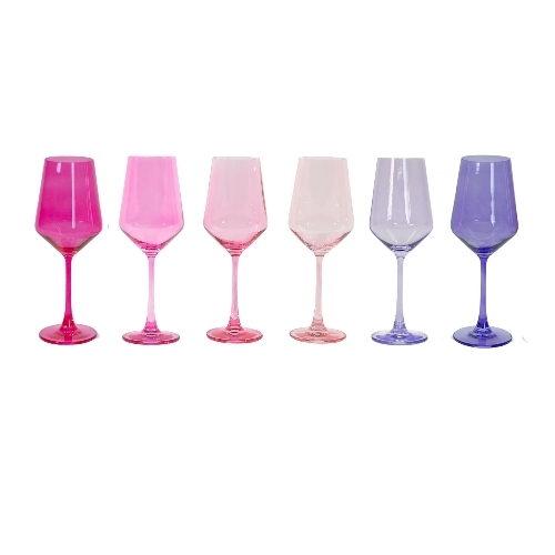 Multicolored Juice Glass