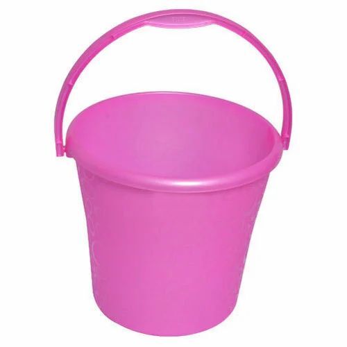 Pink Plastic Bucket