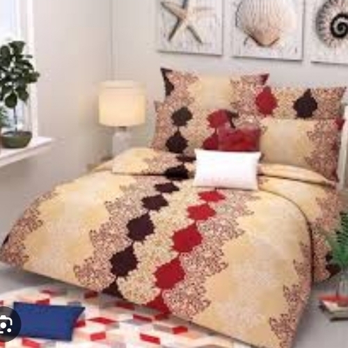 Printed bedsheet 