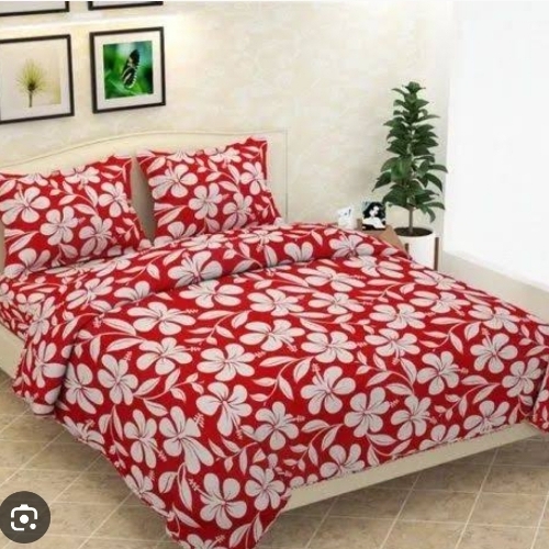 Printed double bedsheet