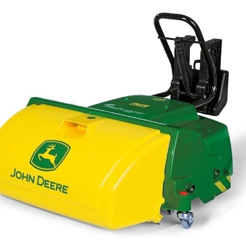 Tractor mounted road sweeper