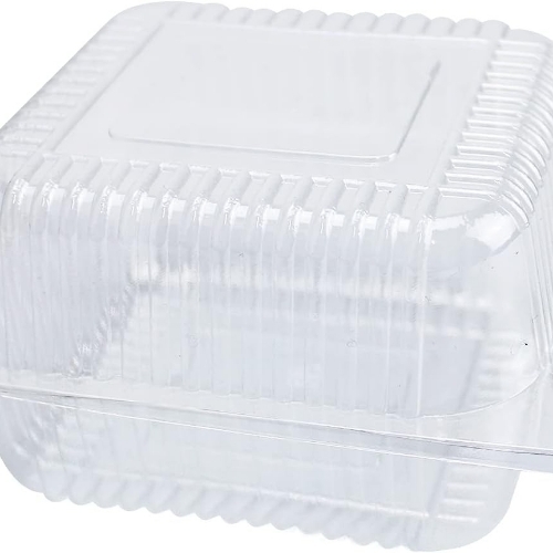 Transparent Square Plastic Container By Shivani Polyplast Industries
