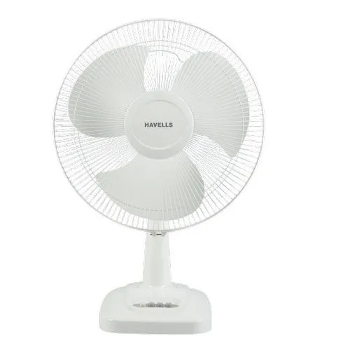 White Velocity Neo Hs Table Fan
