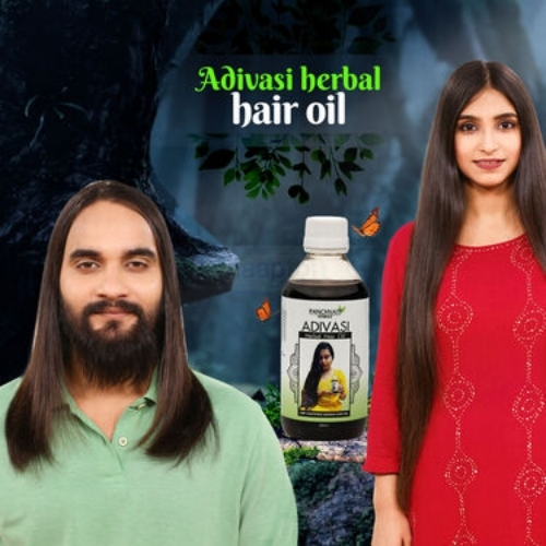 Adivasi Hair Oil - Color: Black