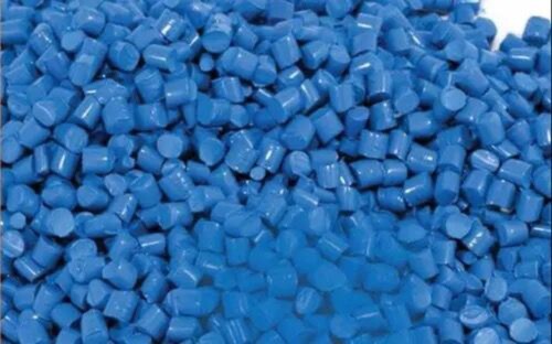 Blue Plastic Granules