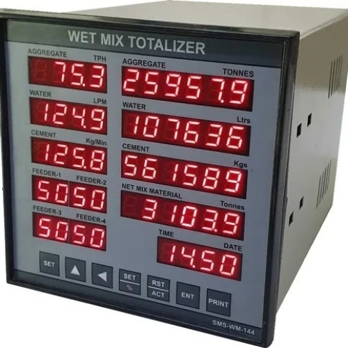 Digital Flow Rate Indicator Totalizer