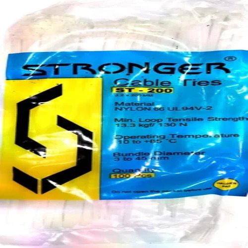 Nylon White Cable Tie