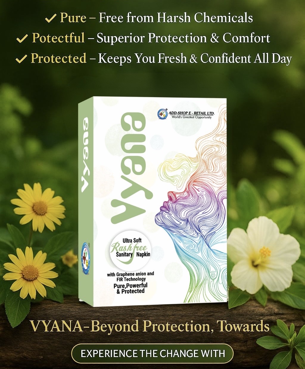 Organic Sanitary Pads - Bulk Pack (3+1 Offer, 40 Pads for 450 rupees)
