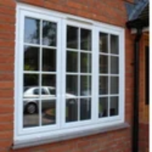 Aluminium glass window