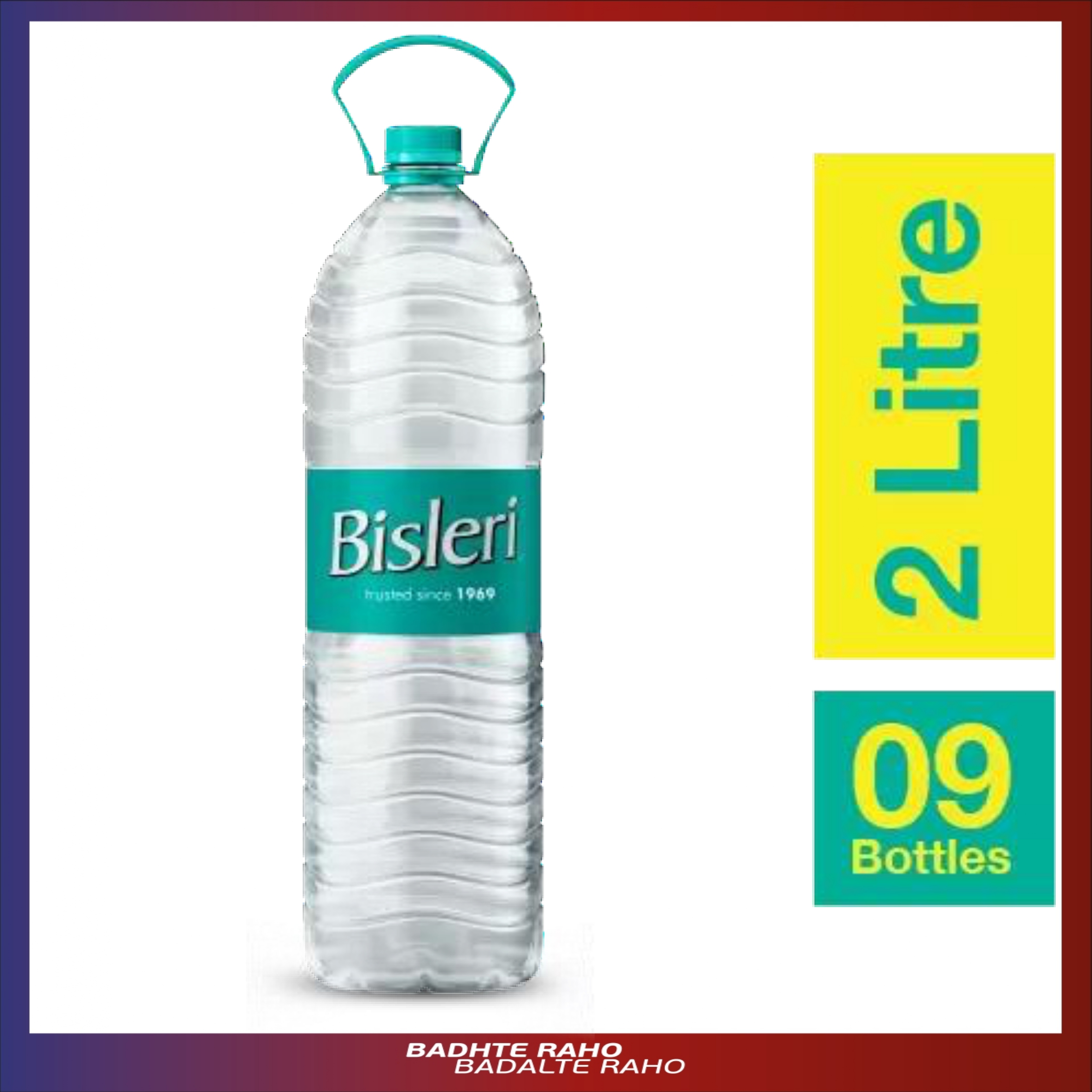 Bisleri Mineral Water 2 Liter Bottle