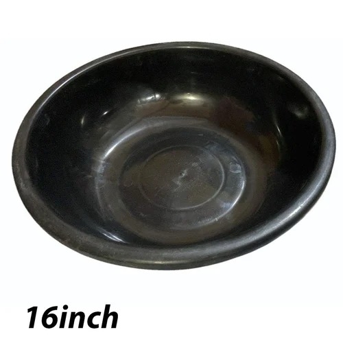 Black Plastic Tub