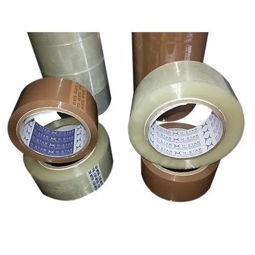 Bopp Packaging Tapes - BOPP Material, Various Sizes, Multi Color | Single Sided Adhesive, Eco Friendly, Fine Finish, Water Resistant