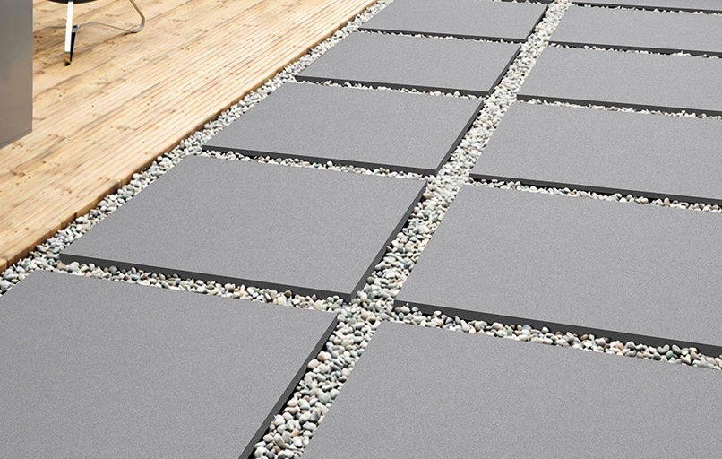 Car Parking Tiles - Color: Beige