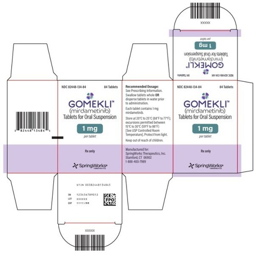 Gomekli Mirdametinib 1Mg Tablets - Origin: India