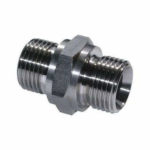 Hydraulic Hex Nipple - Body Material: Stainless Steel