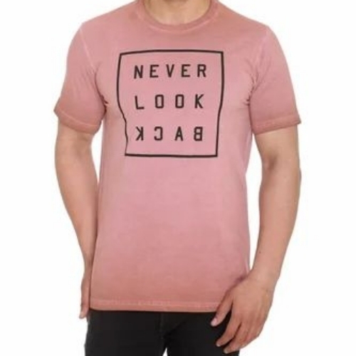 Plush Men Cotton T Shirt