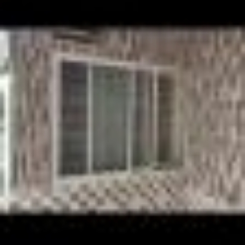 Powder coated aluminium window