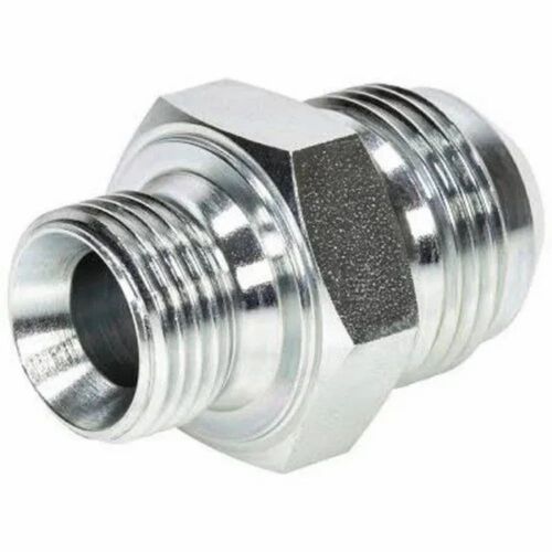 Smooth Finish Hydraulic Hex Nipple - Color: Multi