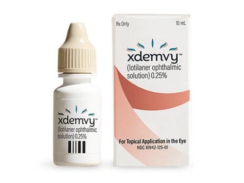 Xdemvy Lotilaner Demodex Blepharitis Eye Treatment - Drug Type: General Medicines