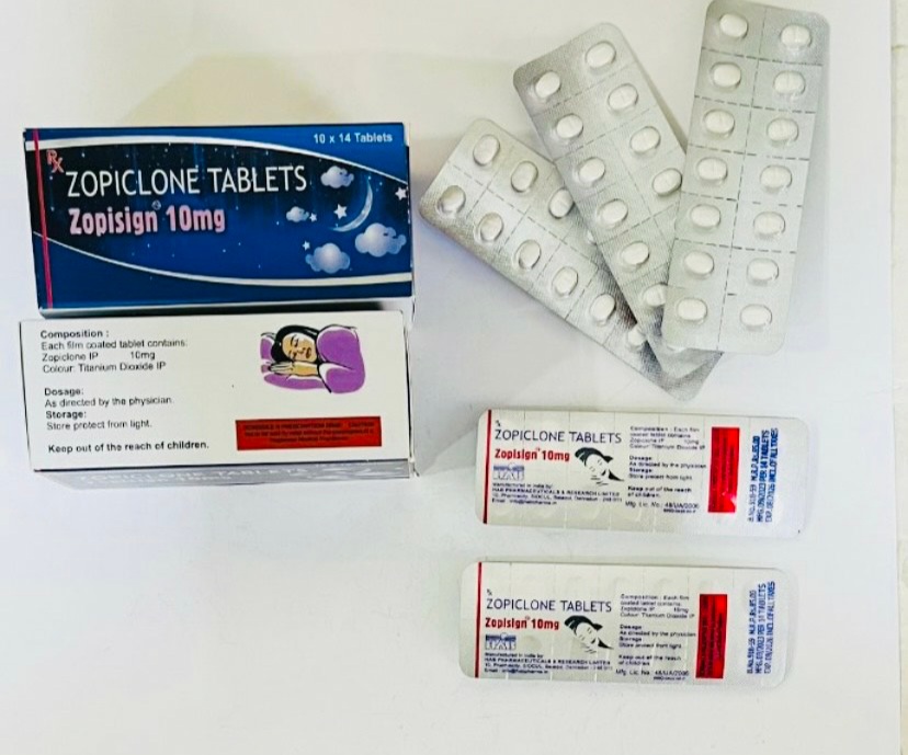 Zopisign Zopiclone Tablets 10 Mg