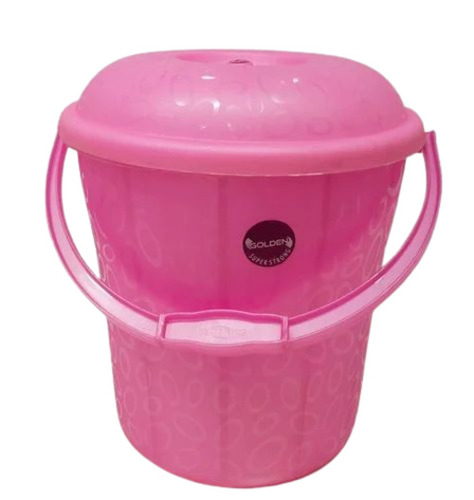 18 Litre Pink Plastic Bucket
