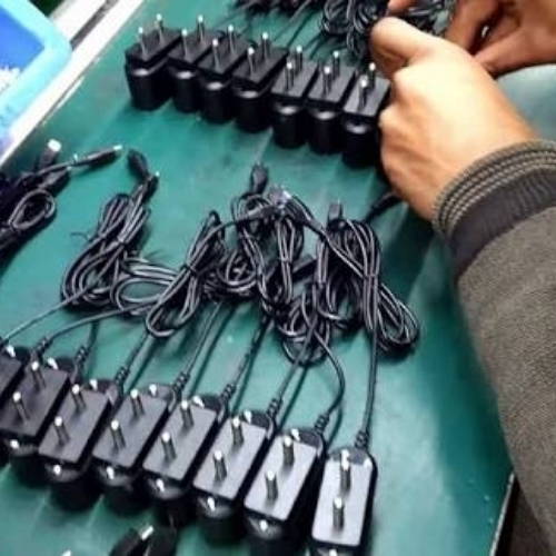 Black Mobile Charger