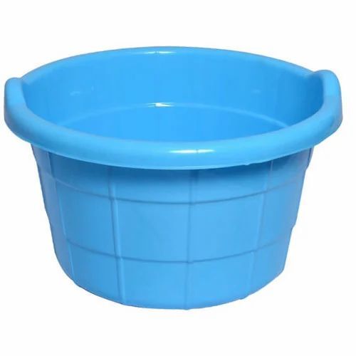 Blue Plastic Tub By Shri Mahavir Polymers Llp