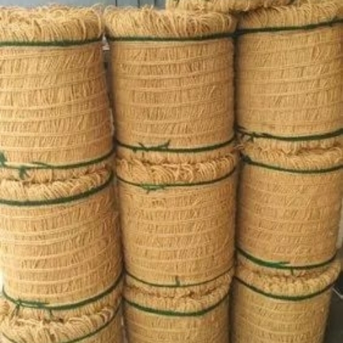 Coconut Coir Rope Roll - Coconut Fiber, Light Brown | Eco Friendly, Long Lasting