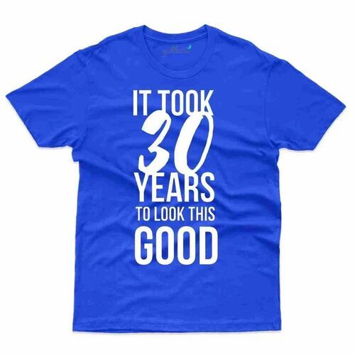 Mens Blue T Shirt