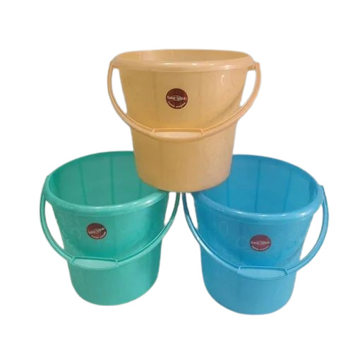 Multi Color Plastic Bucket