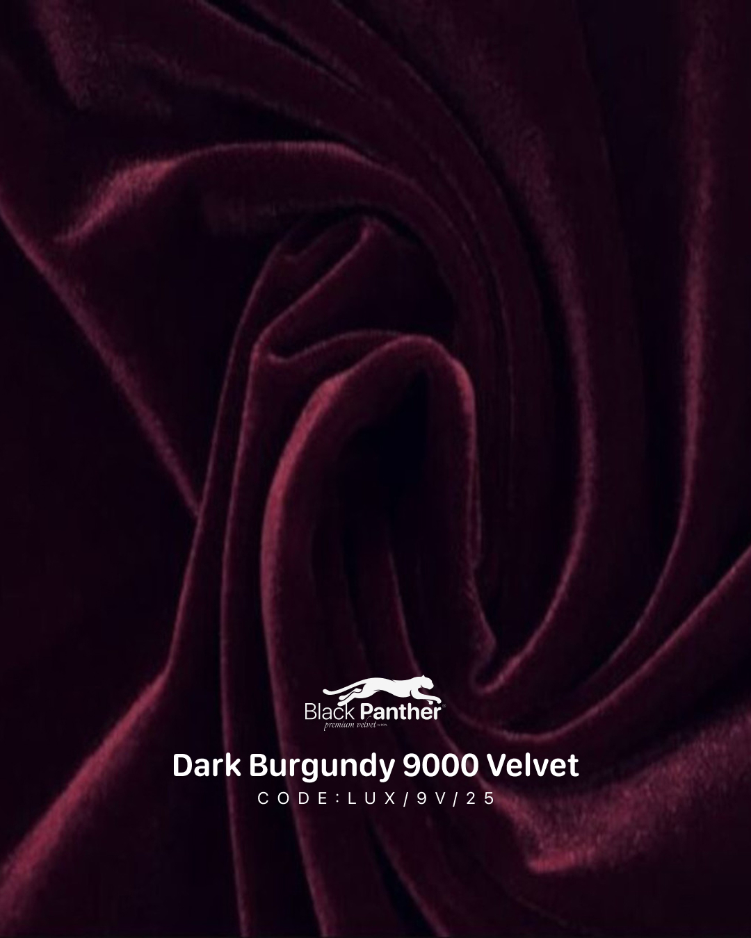 Rich & Soft 9000 Dark Burgundy Velvet Fabric