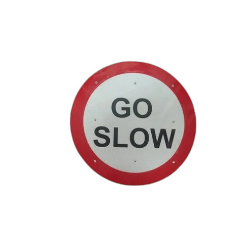 Road Speed Limit Sign Board