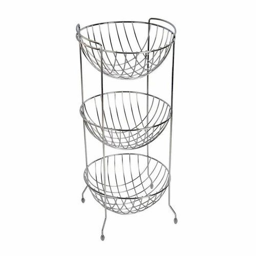 Stainless Steel Kitchen Fruit And Vegetable Trolley