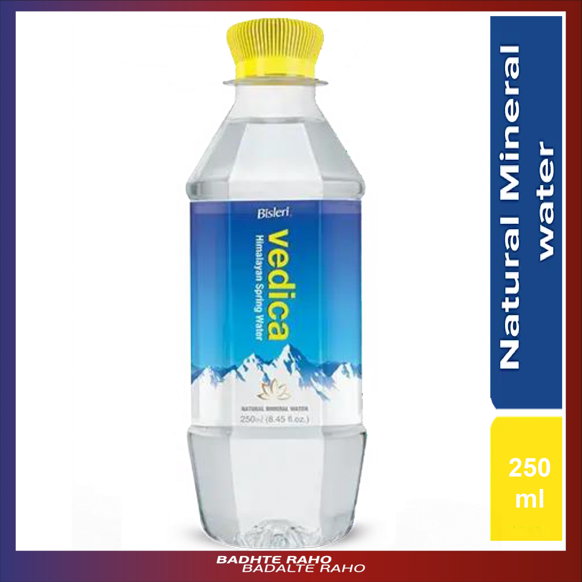Vedica 250 ML Himalayan Spring Water Case of 24 Bottles