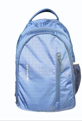 Water Resistant Pvc School Bag - Color: Skyblue