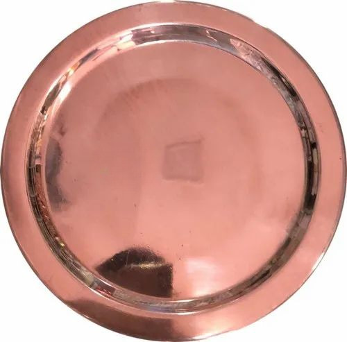 Copper Pooja Plate