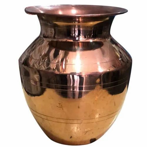 Copper Vaishnav Chambu Pooja Kalash