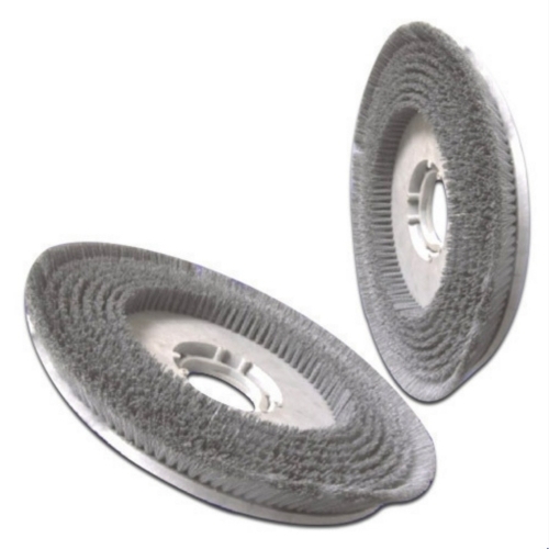 Grey black disc brushes