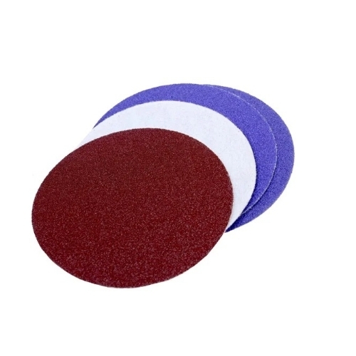 Heavy Backup Aluminum Oxide Velcro Disc Red