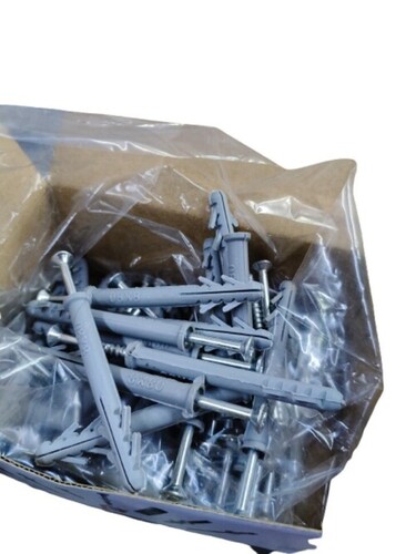 Nylon Wall Plugs With Screws - Color: Comes In Various Colors